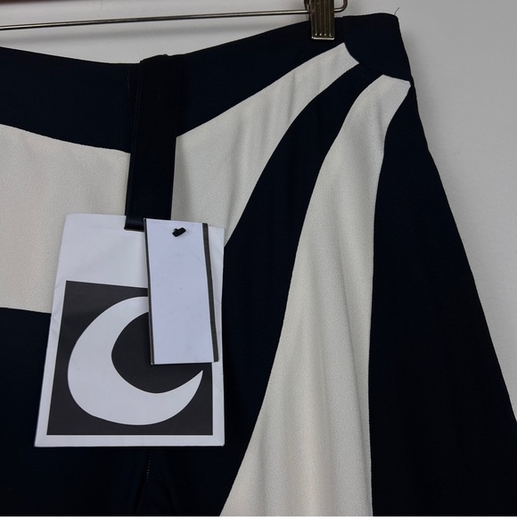 Taller Marmo Largo Mar Striped Crepe Flared Pants - Picture 5 of 11